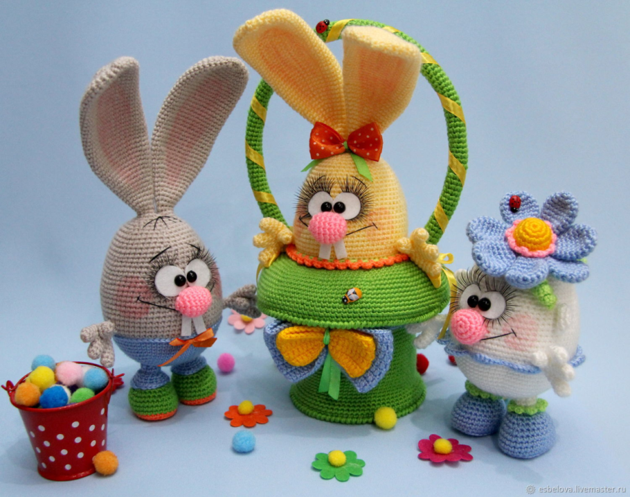 Елена Белова пасхальные зайцы