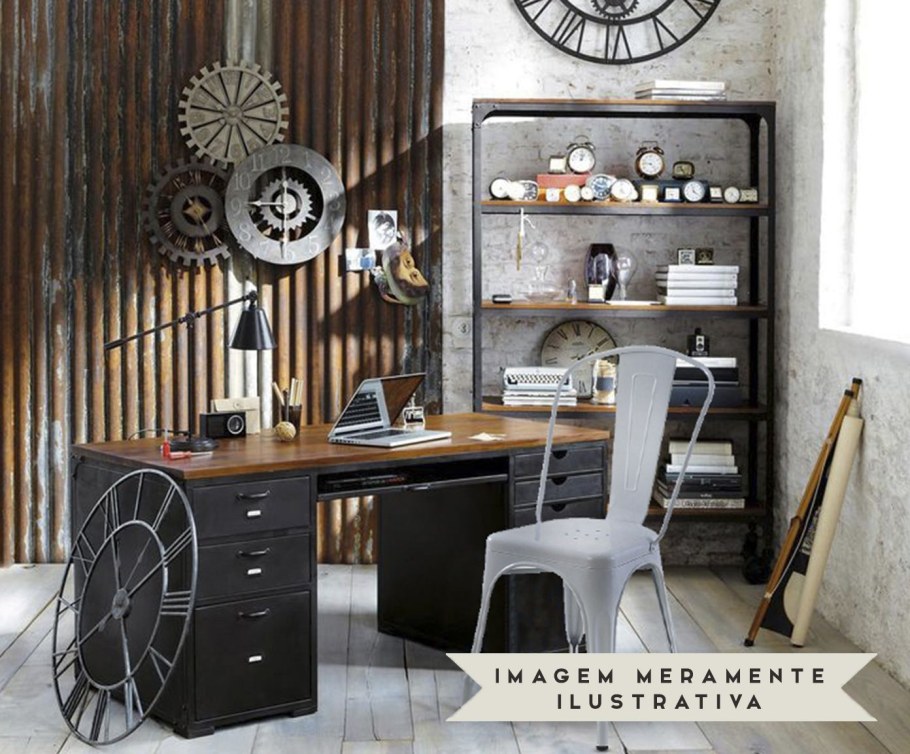 Стиль стимпанк в интерьере кабинет