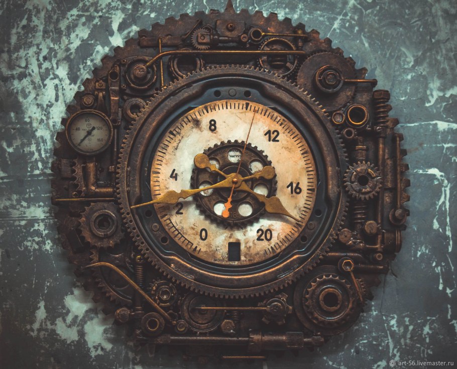 Часы в стиле стимпанк