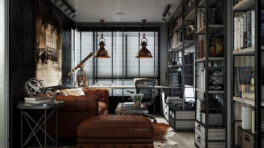 Интерьер в стиле Индастриал Шик