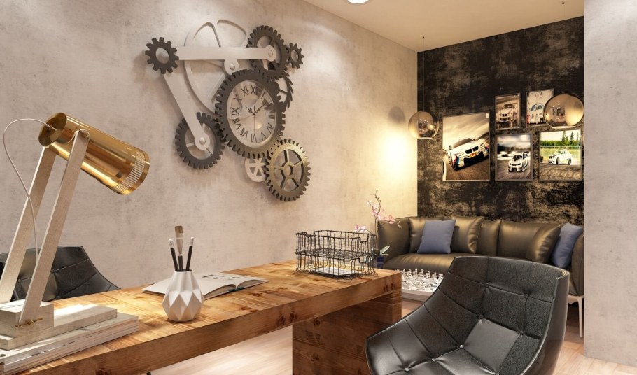 Стимпанк стиль в интерьере