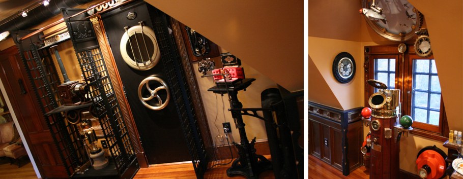 Декор в стиле Техно