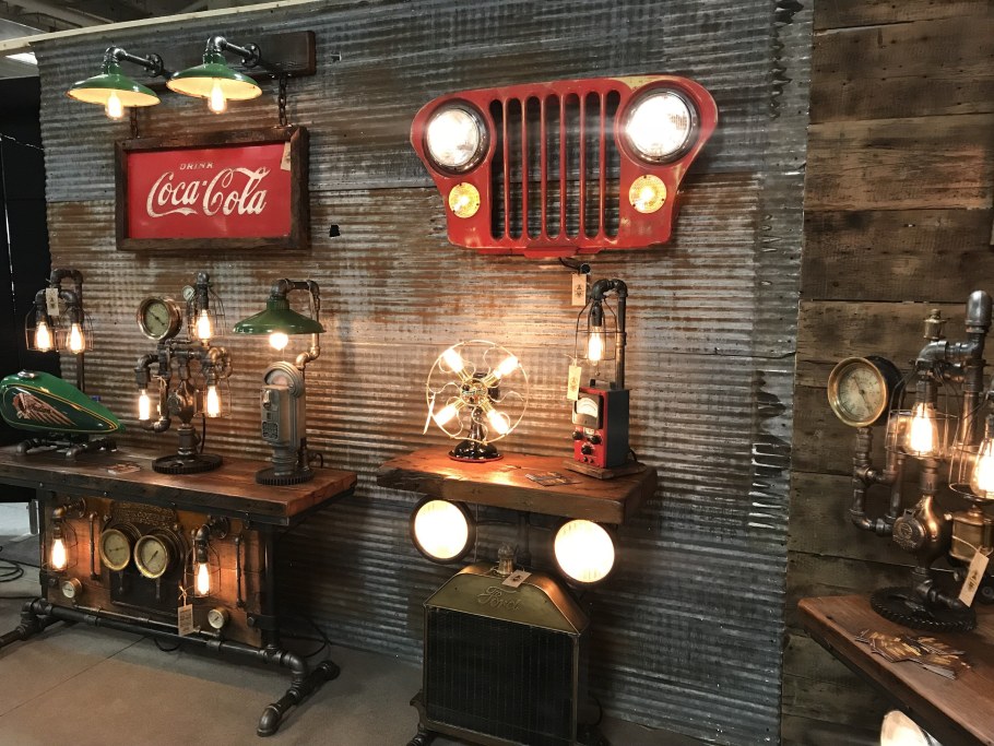 Гараж в стиле стимпанк