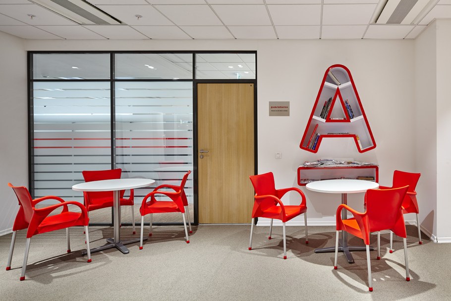 Альфа банк интерьер