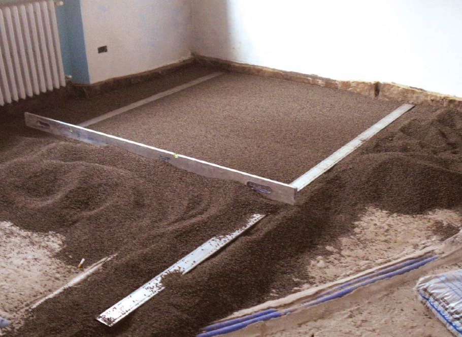 Самовыравнивающийся наливной пол