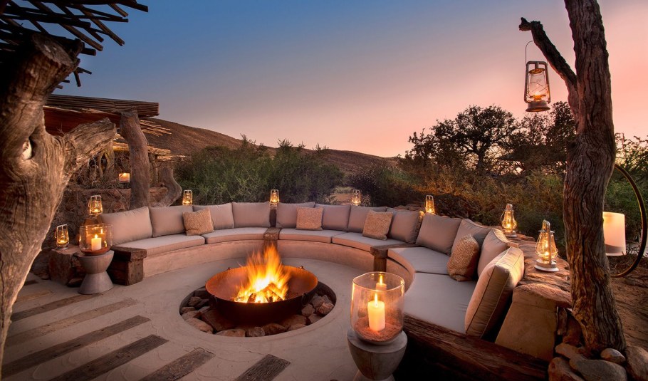 Кресла вокруг костра