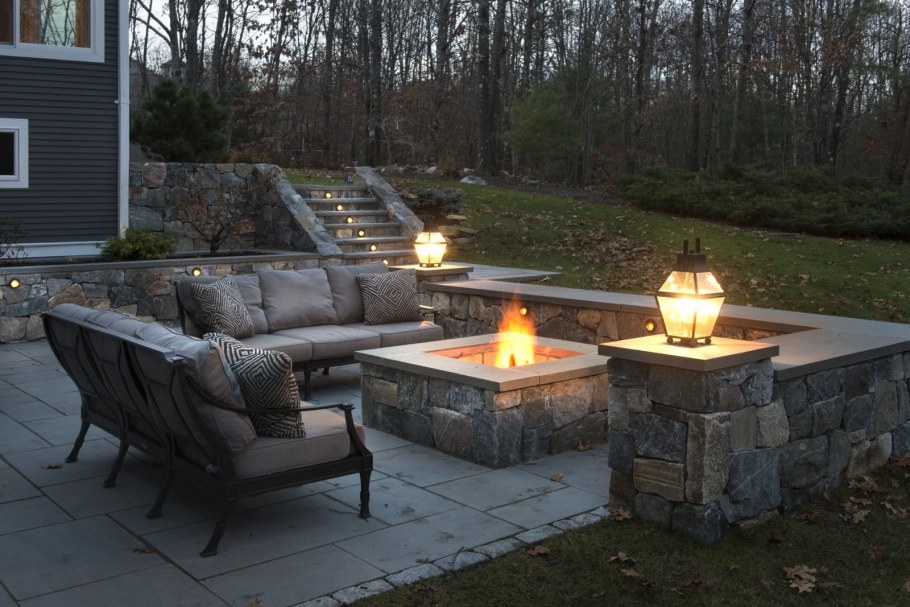 Уютное патио на даче