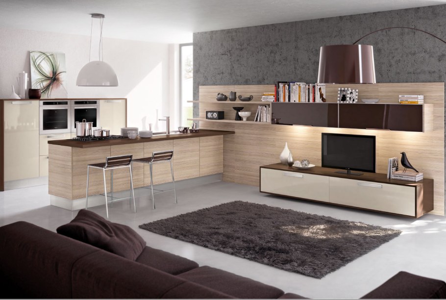 Мебель для кухни гостиной