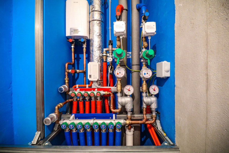 Сантехшкаф разводка Коллекторная