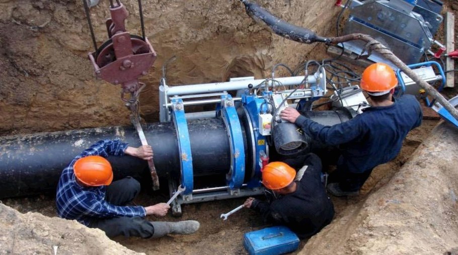 Монтаж наружных трубопроводов