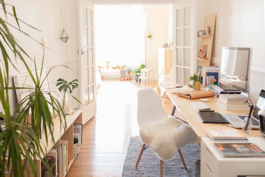 Кабинет директора в скандинавском стиле