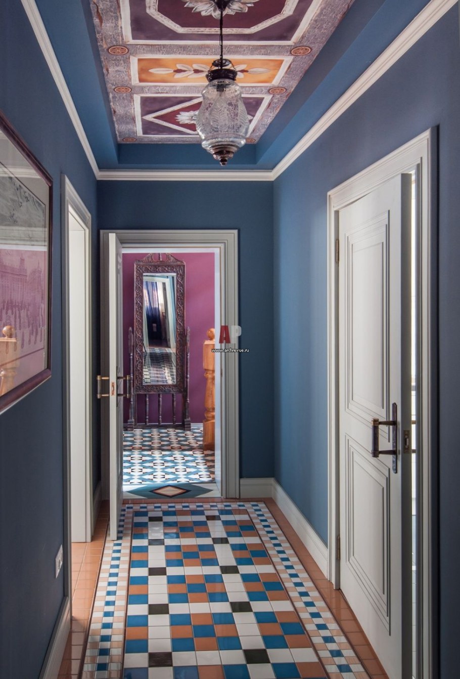 Метлахская плитка в стиле арт деко