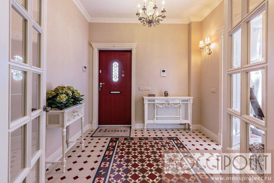 Прихожая в английском стиле