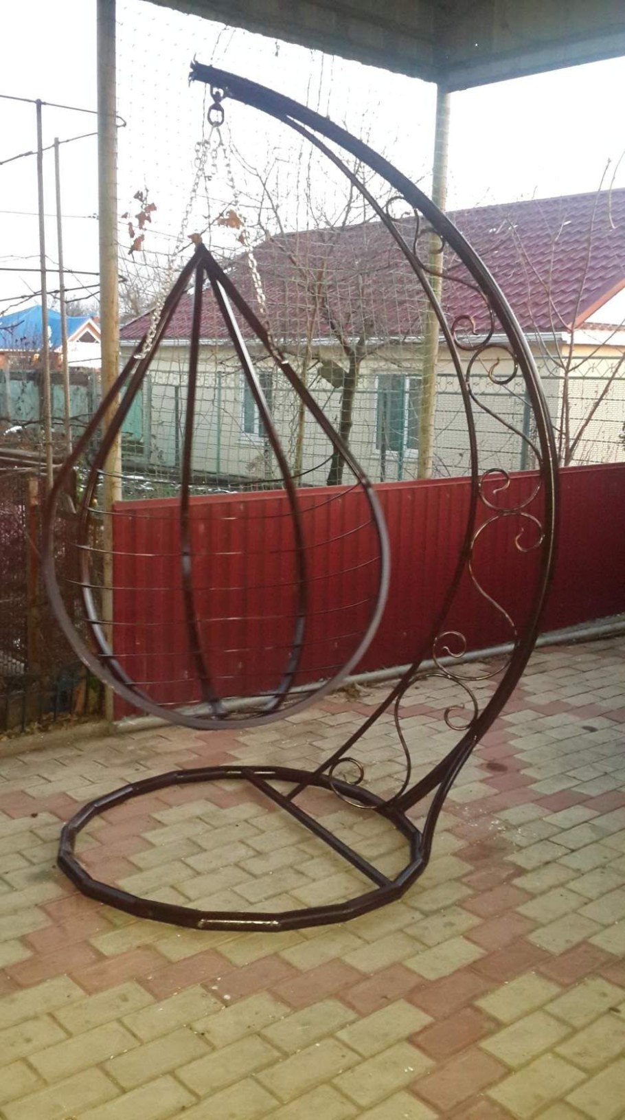 Качели кокон холодная ковка