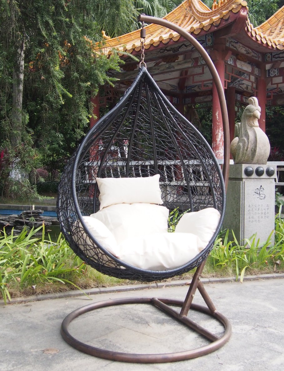 Подвесное кресло Drop Black