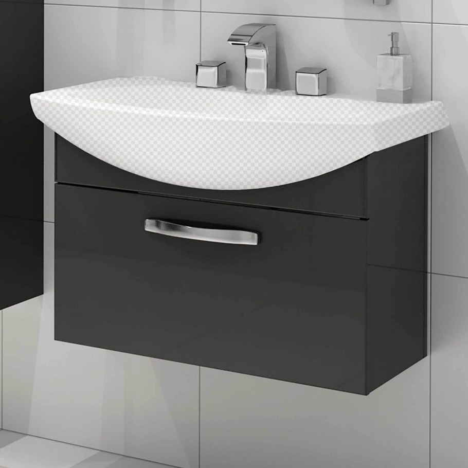 Тумба с раковиной Акватон 65 Ария подвесная