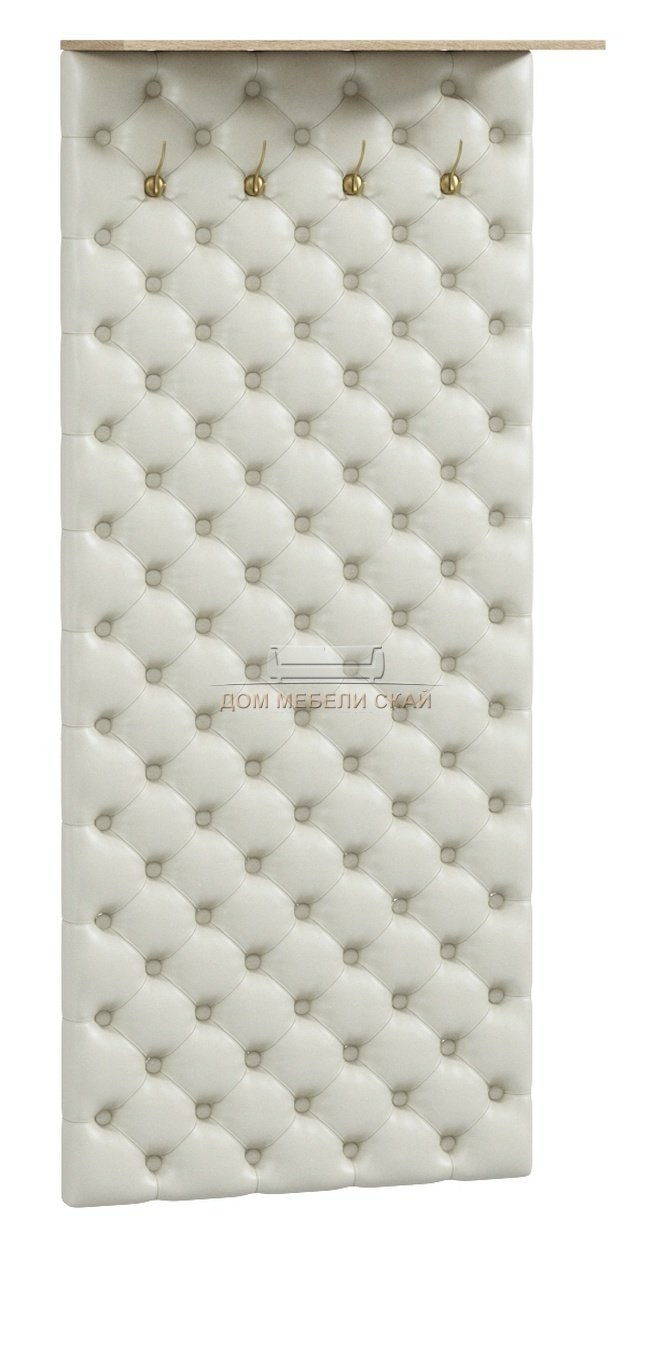 Вешалка настенная из экокожи