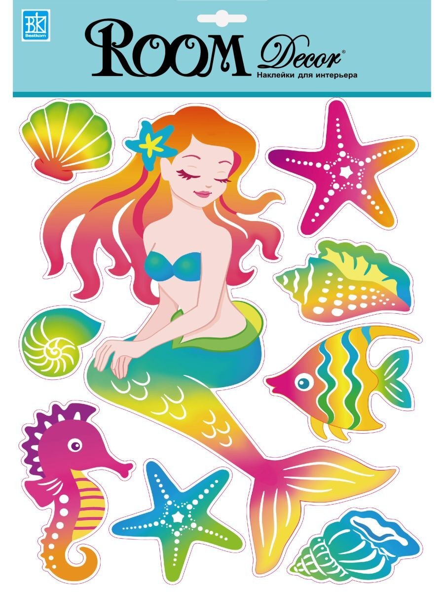 Наклейка Русалка