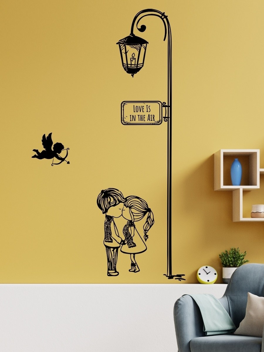 Интерьерные наклейки на дверь (76 фото)