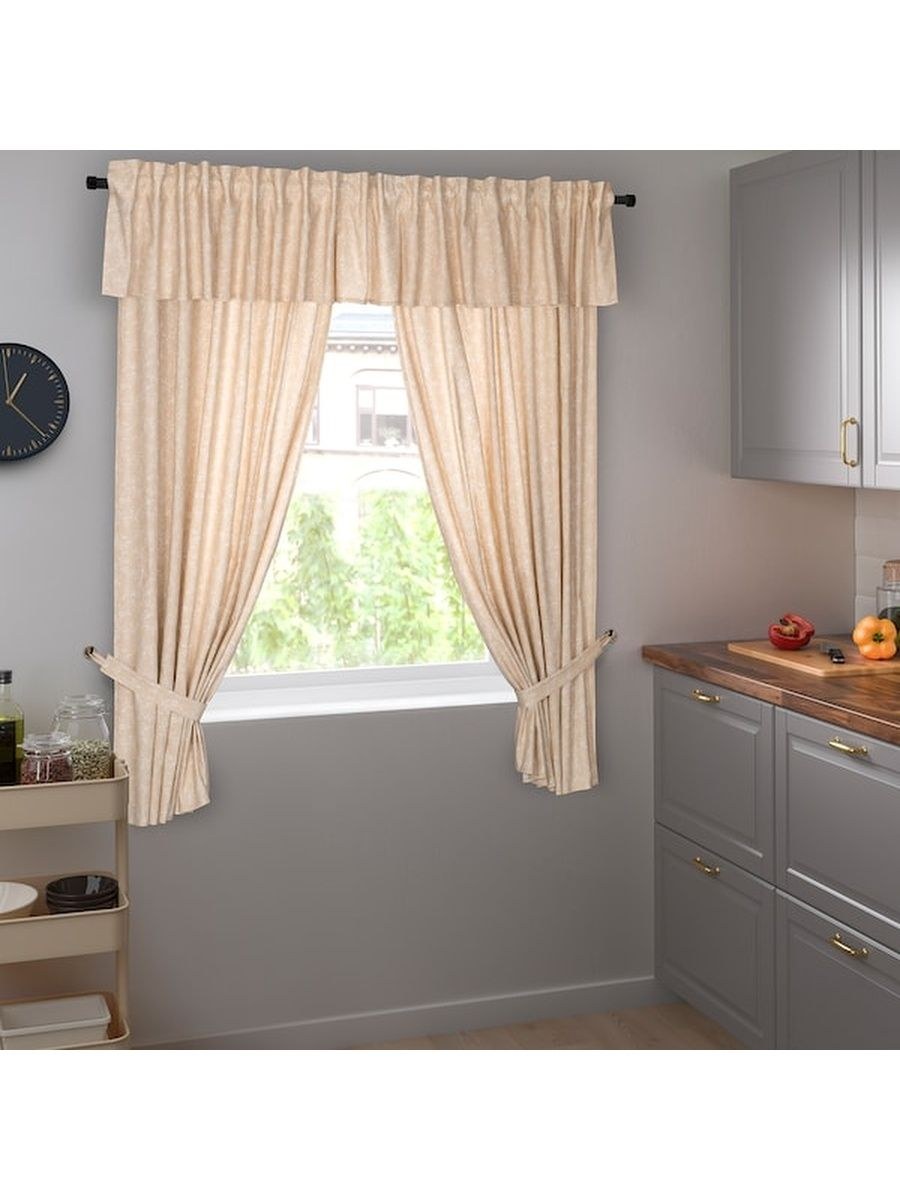 Шторы хильдамайя икеа в интерьере