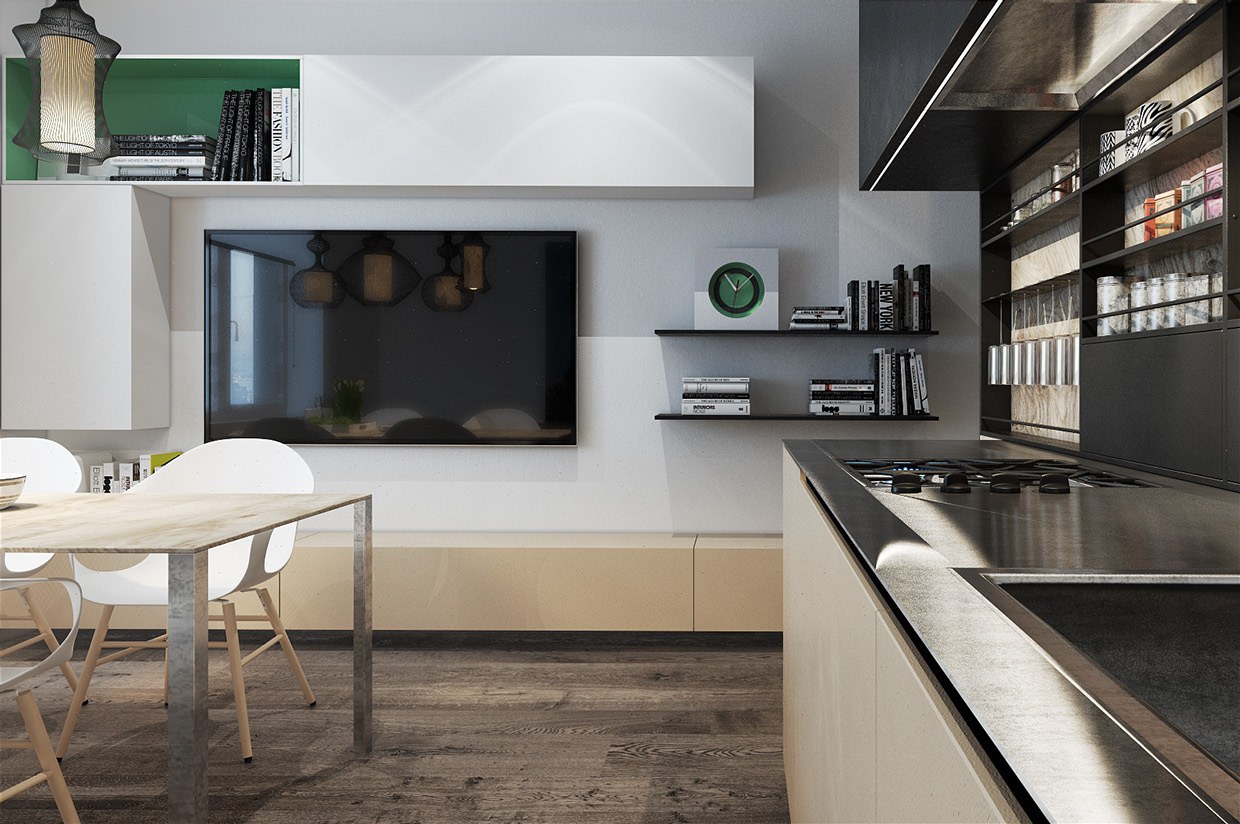 Телевизор на кухне (70 фото) - красивые картинки и HD фото