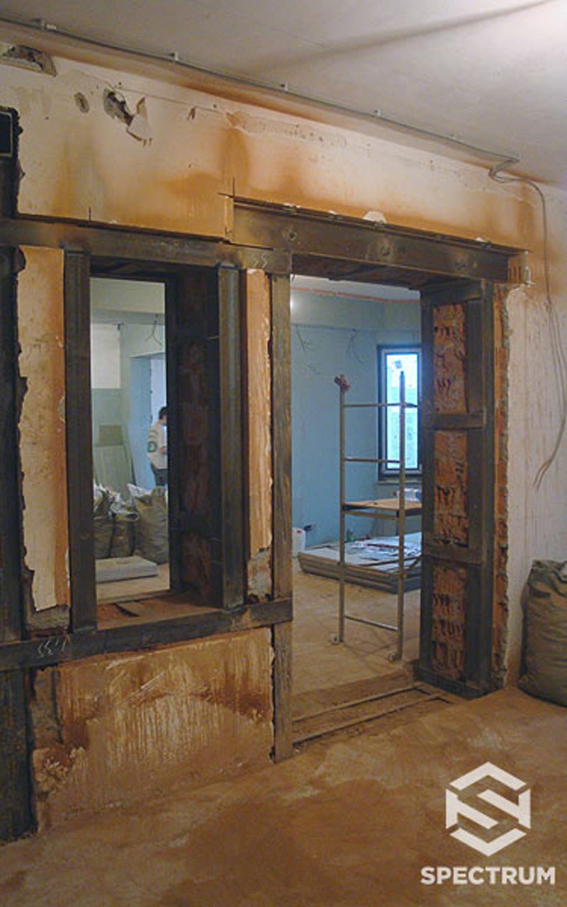 Проем в несущей стене