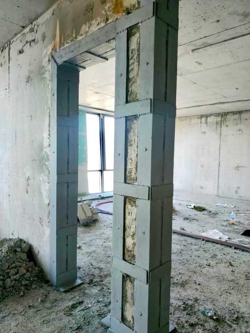 Усиление проема в жб стене