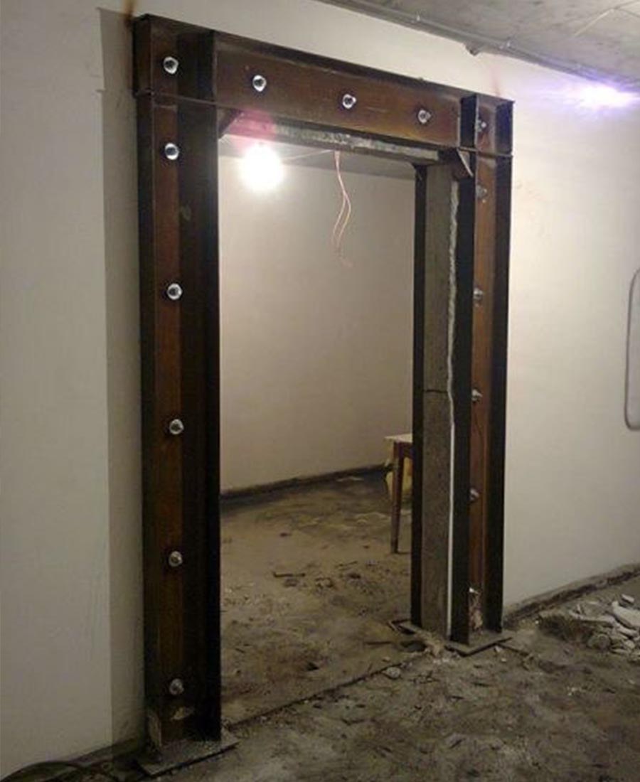 Пробивка дверного проема 2000 мм