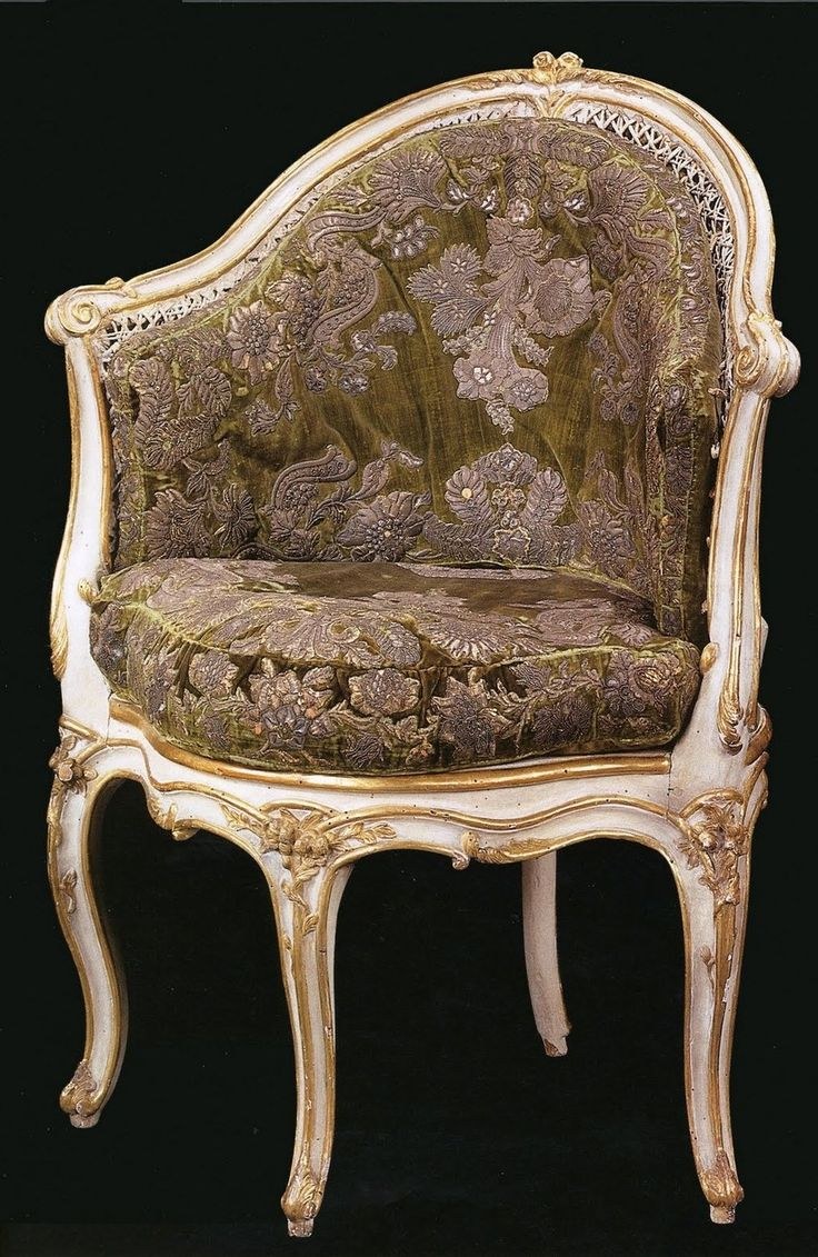 Кресло Дюшес рококо