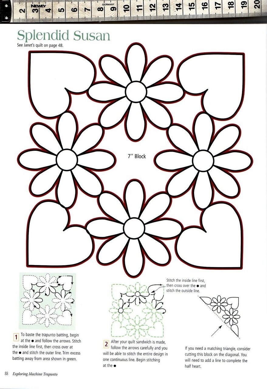 Трапунто схемы