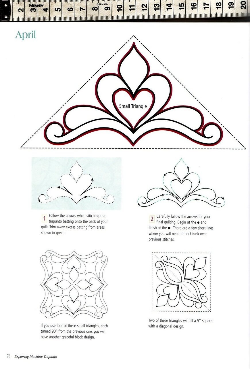 Ложное трапунто техника