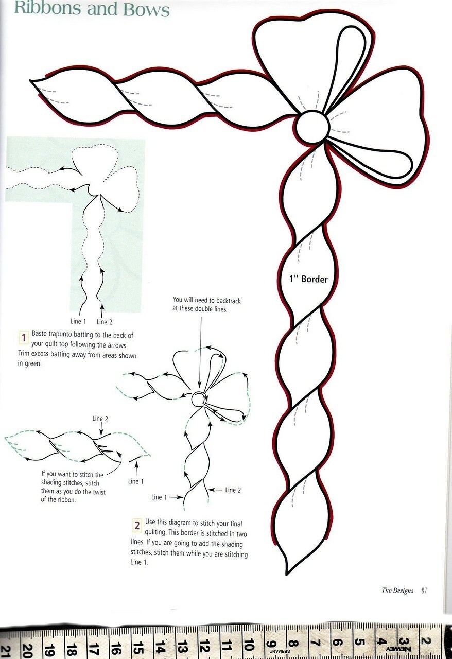 Шадоу трапунто схемы