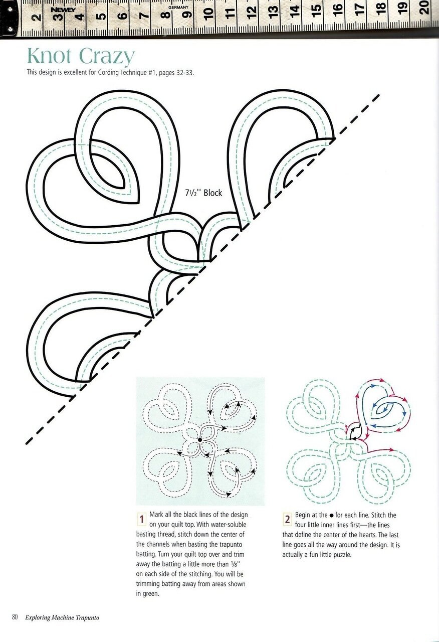 Рисунки для шадоу трапунто