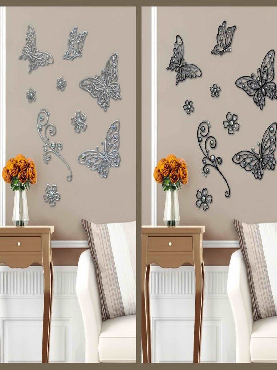 Room Decor наклейки для интерьера бабочки