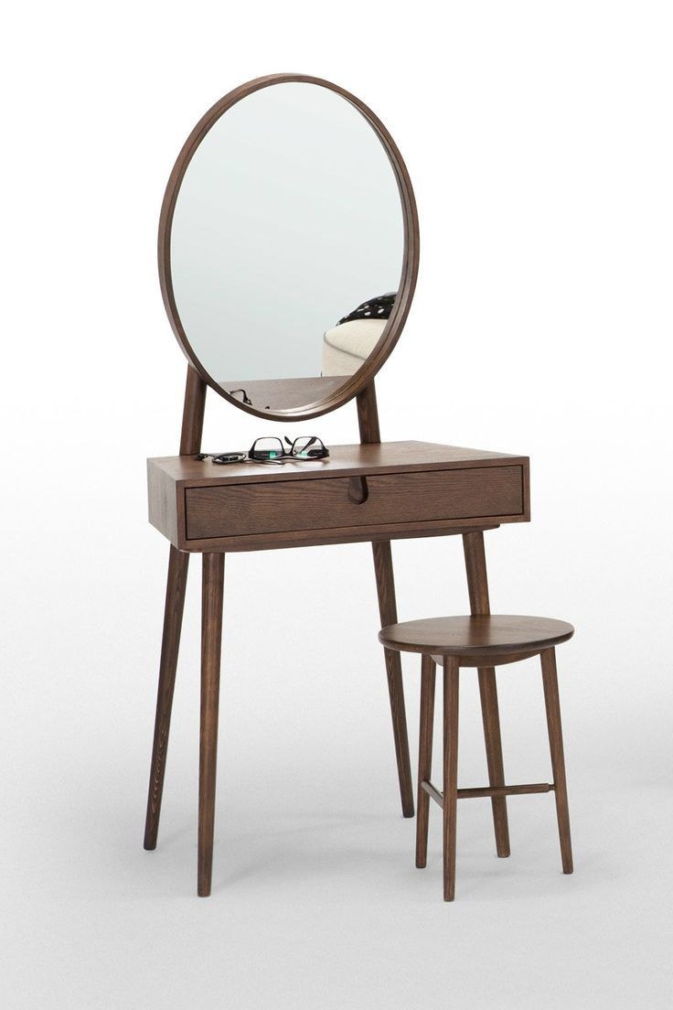 Туалетный столик лофт круглое