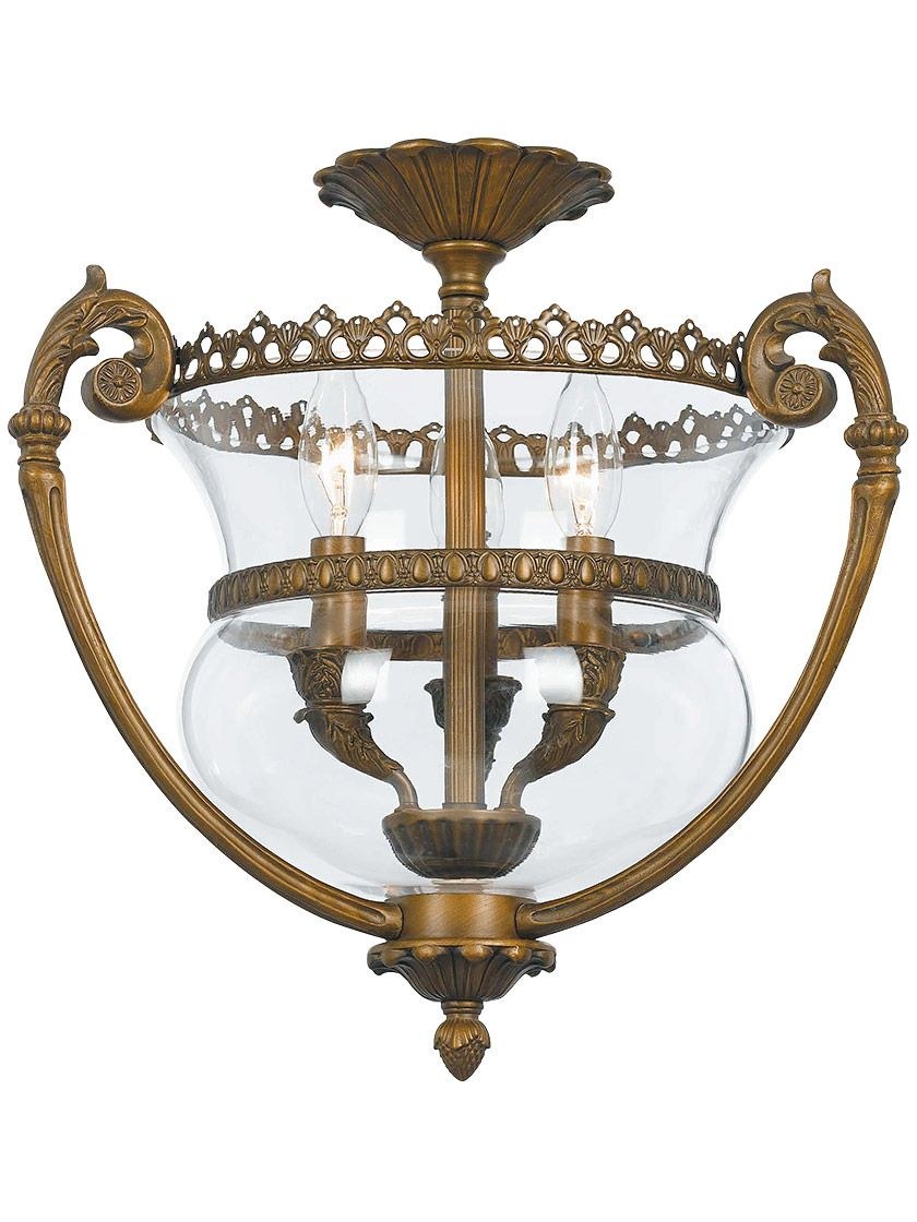 Люстра в английском стиле