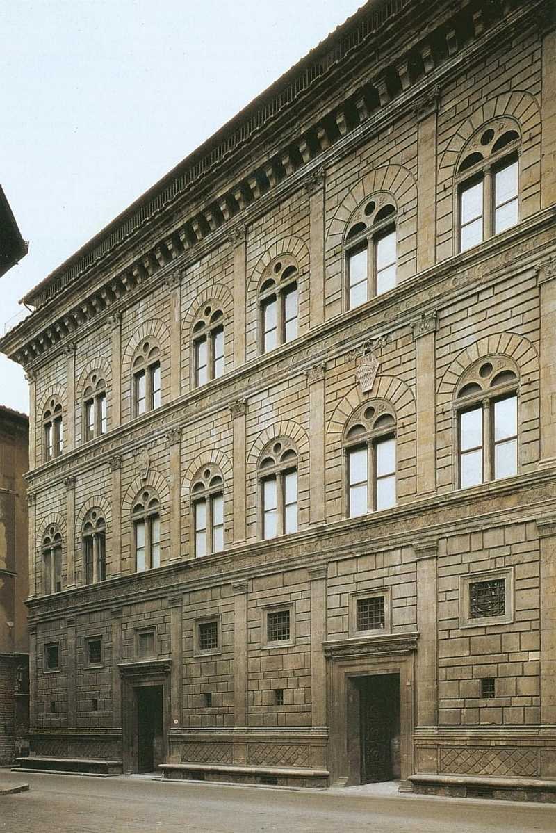 Альберти палаццо Ручеллаи