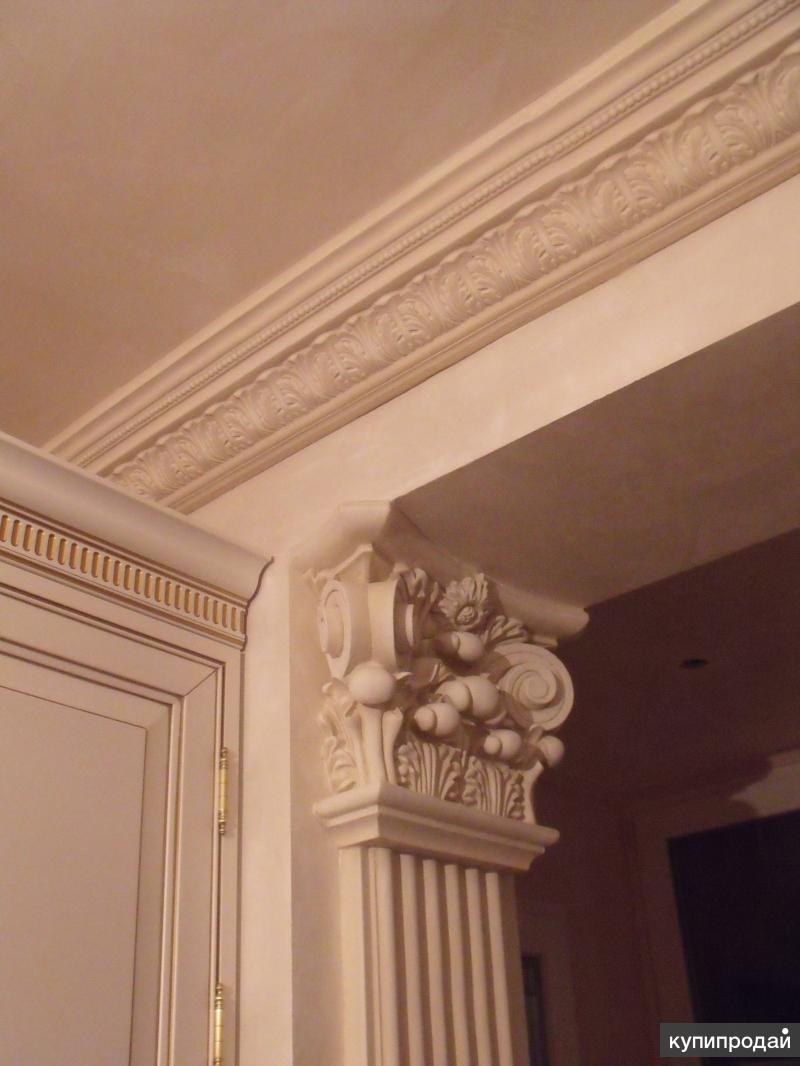Лепнина на дверной проем
