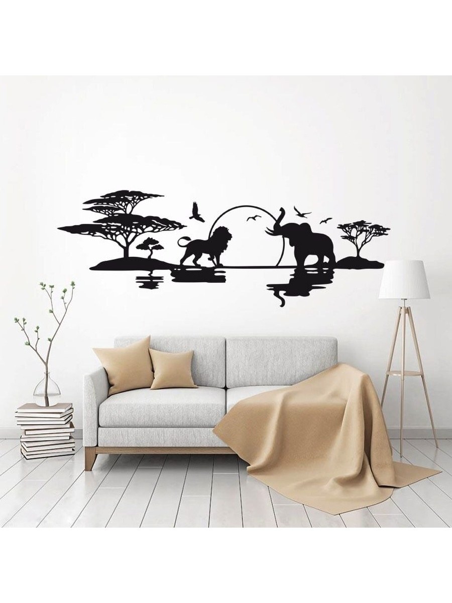 Интерьерные наклейки горы