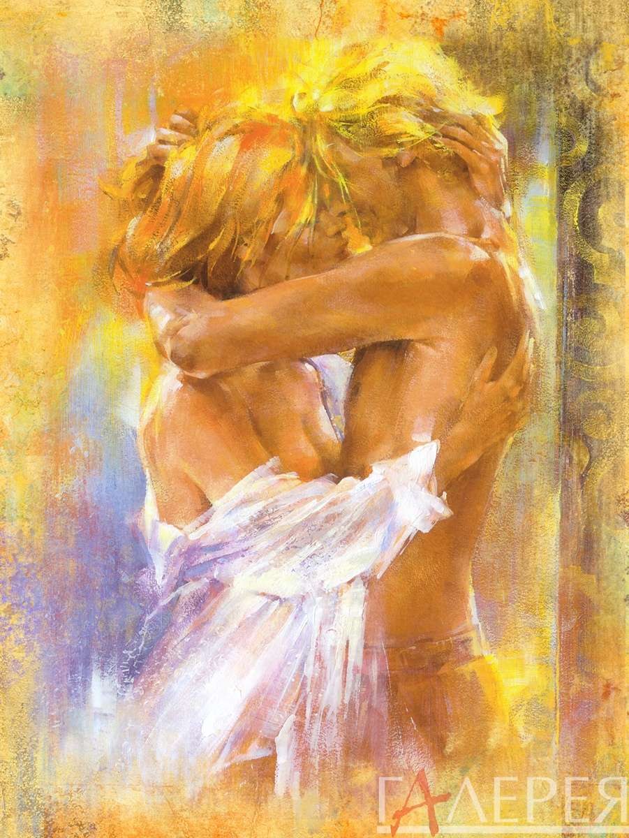 Любовь в современной живописи