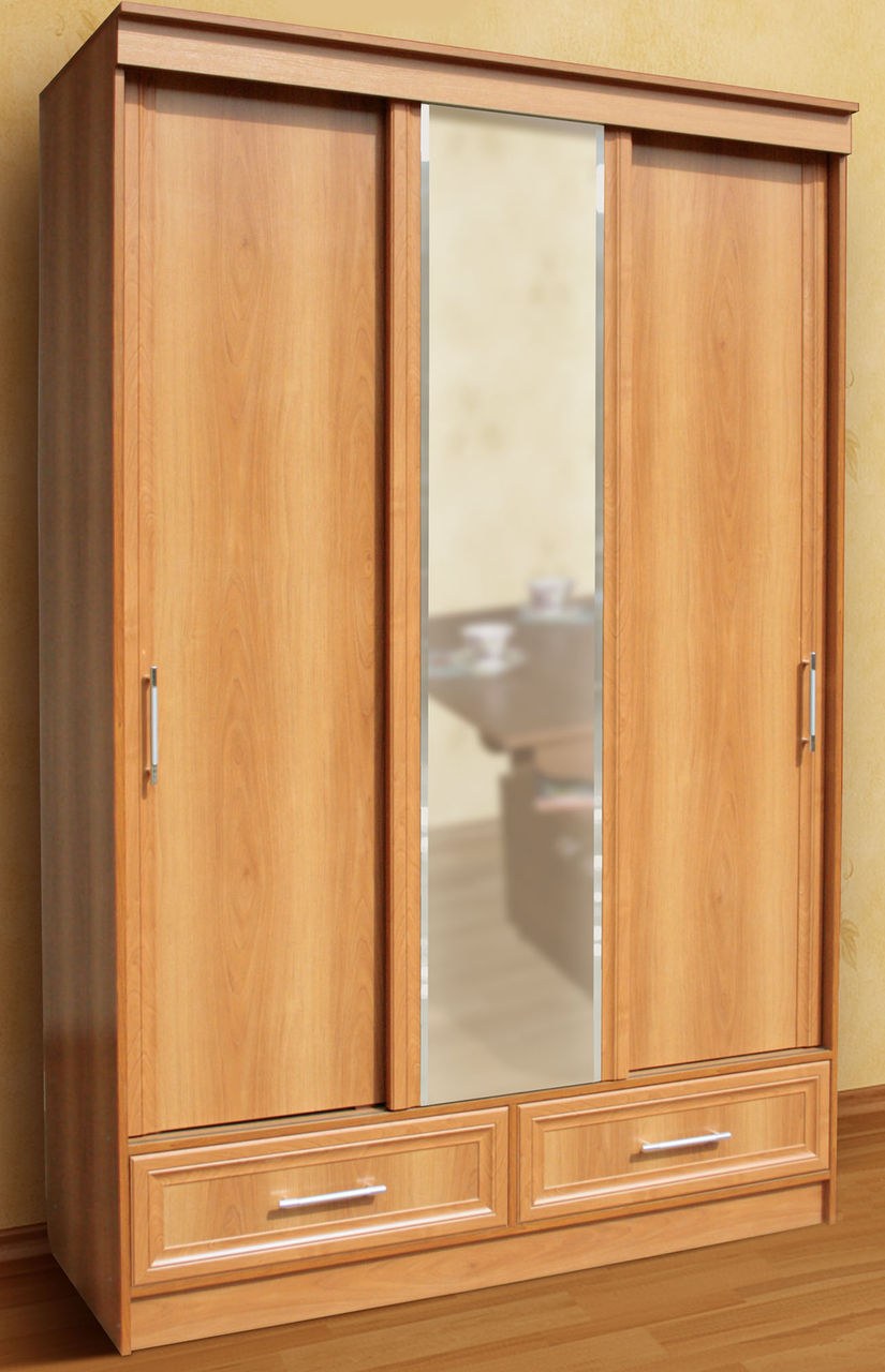 Милан 3х створчатый шкаф