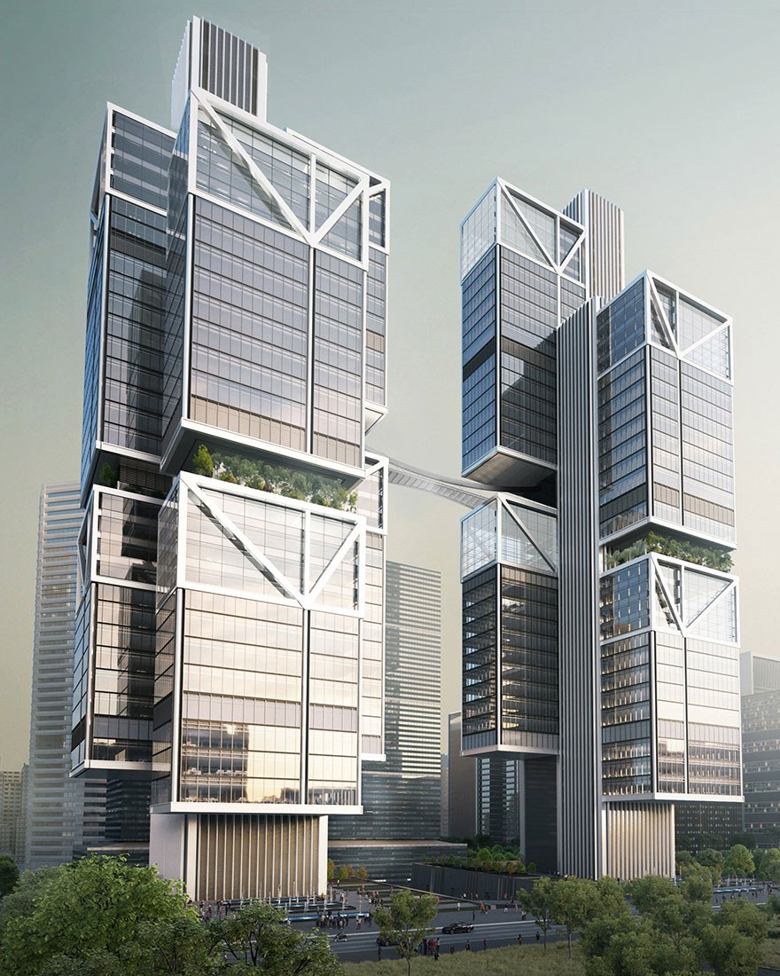 Штаб-квартира DJI, Foster + partners, Китай