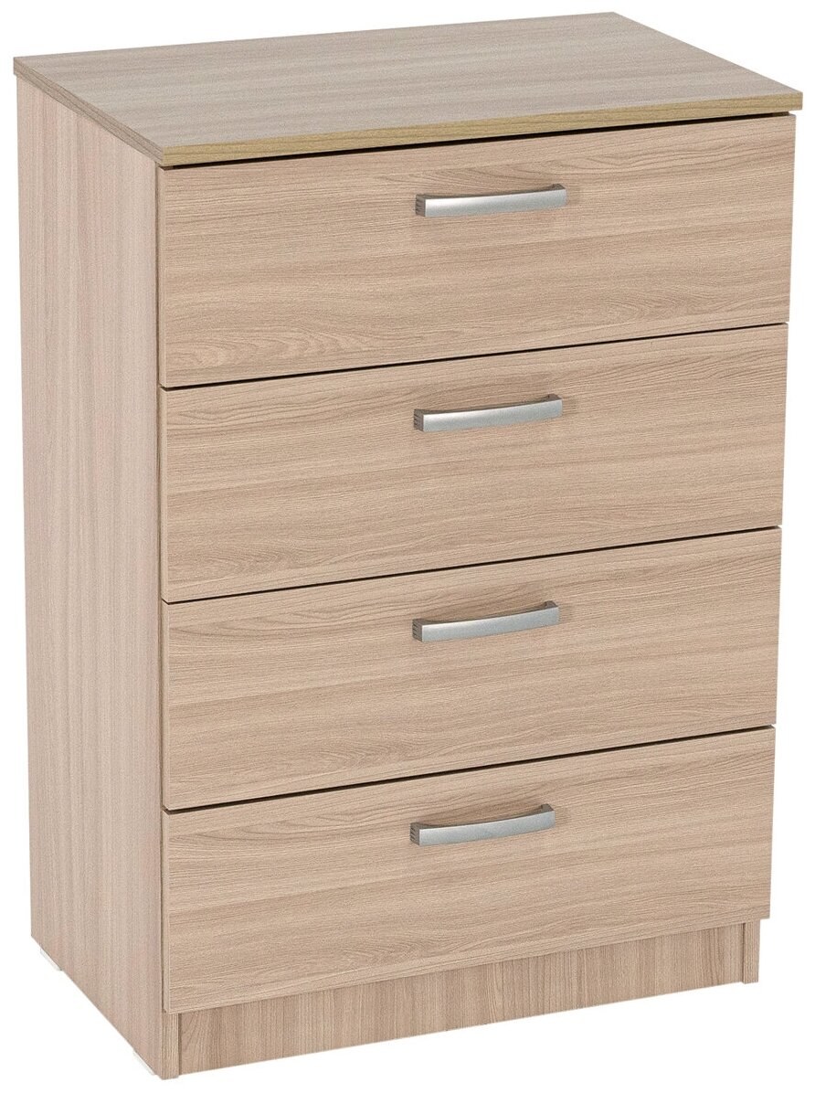 Комод без ручек шимо светлый шимо темный