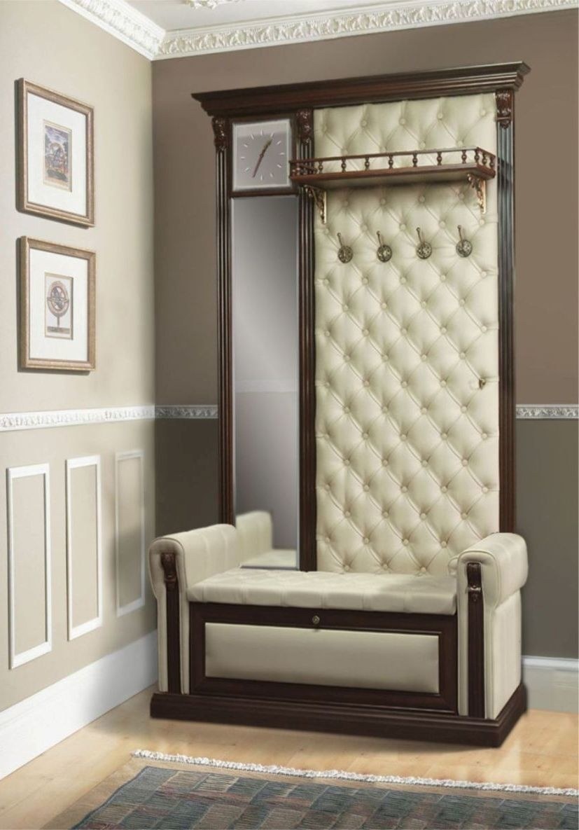 Прихожая с каретной стяжкой Стэлла 11кр