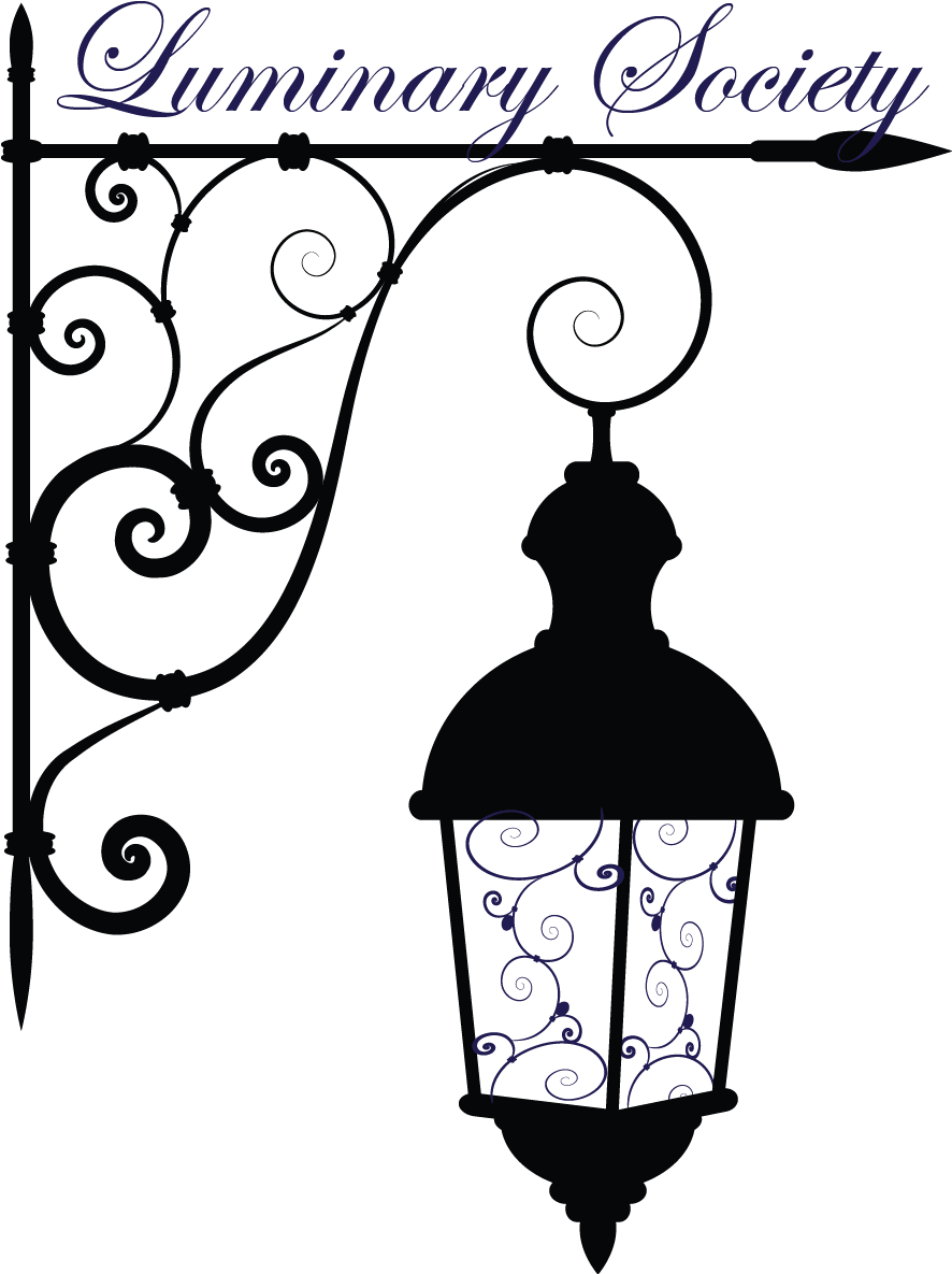 Силуэт старинного фонаря