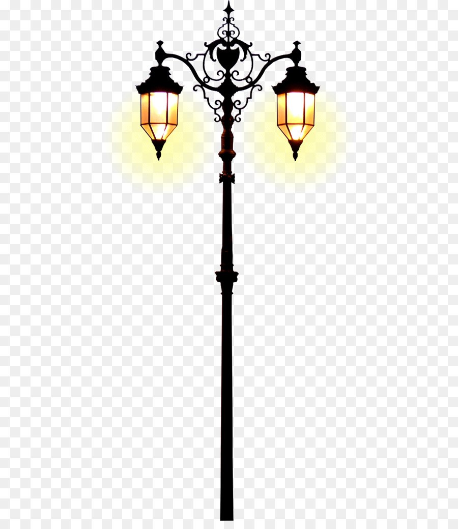 Фонарь на прозрачном фоне