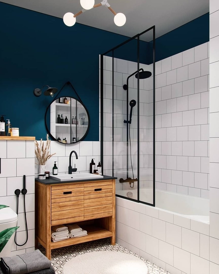 Ваннаz в скандинавском стиле