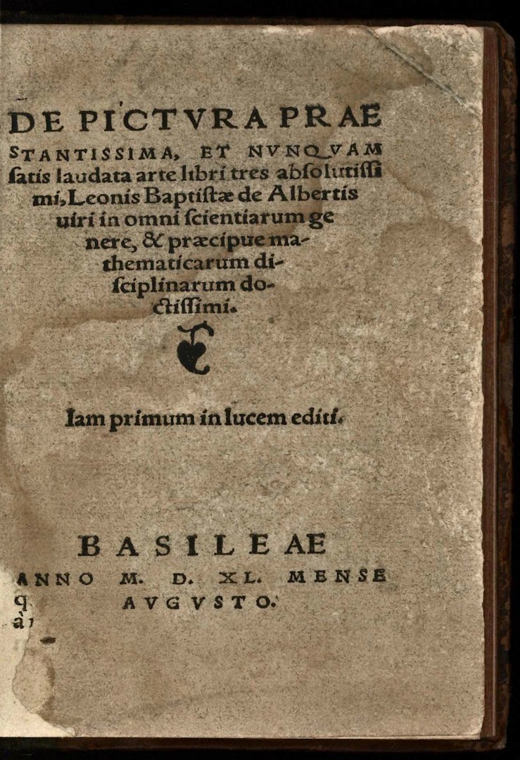 Трактаты Леон Баттиста Альберти