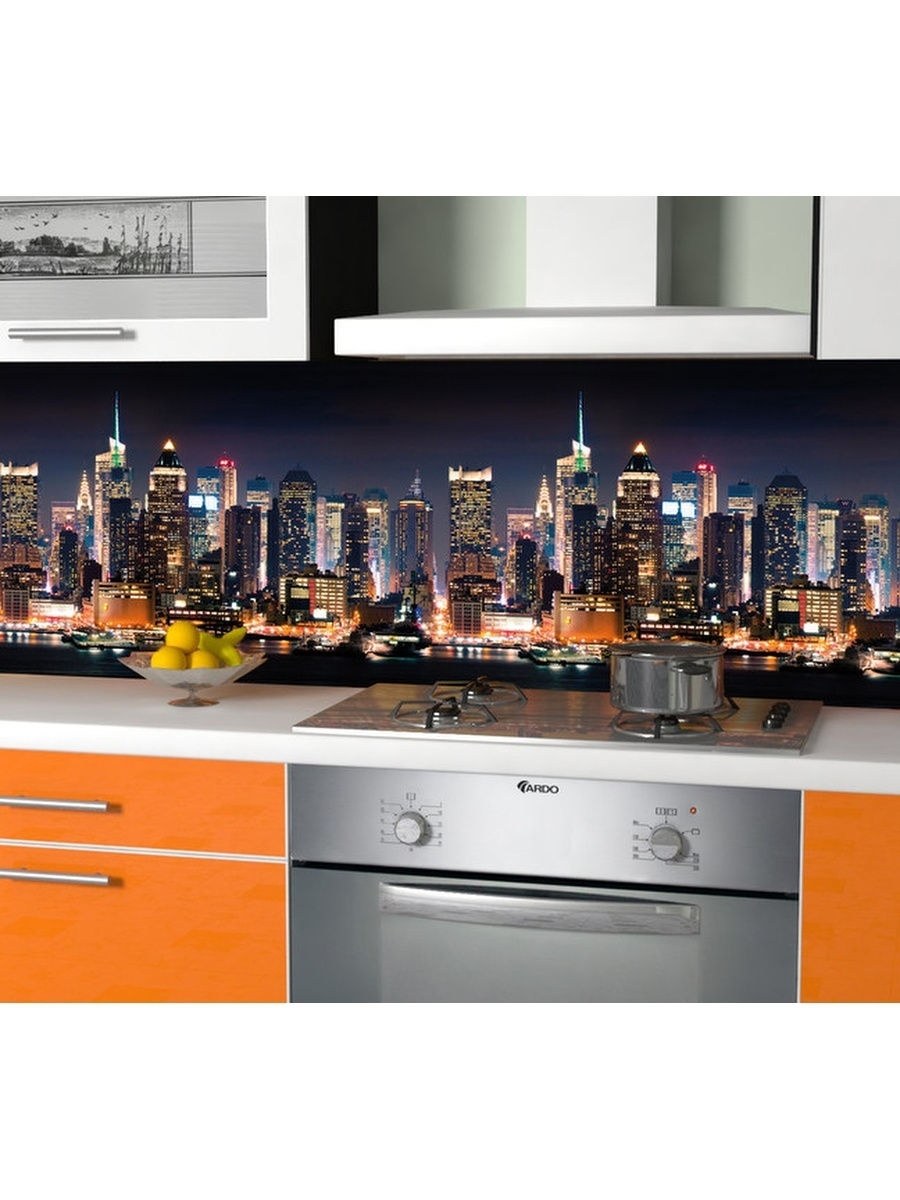 Фартук ABS 600*3000 (Манхэттен)