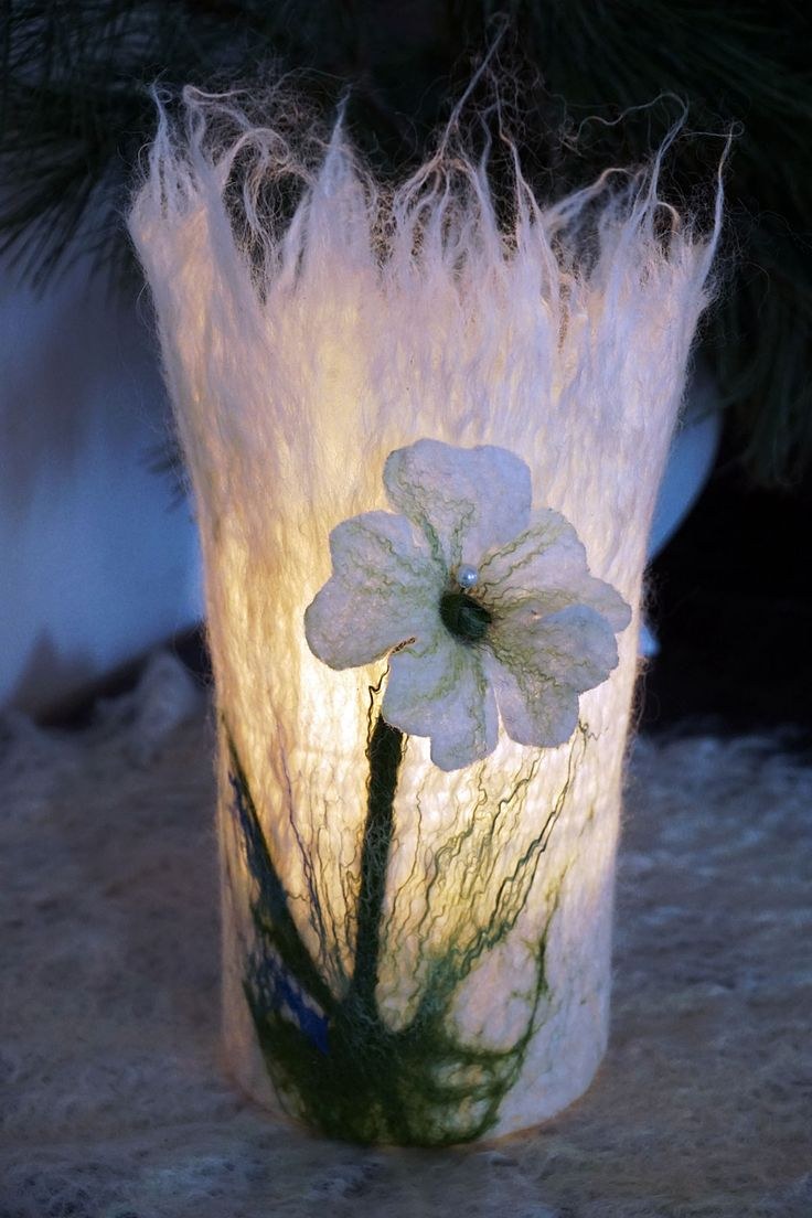 Валяные ночники